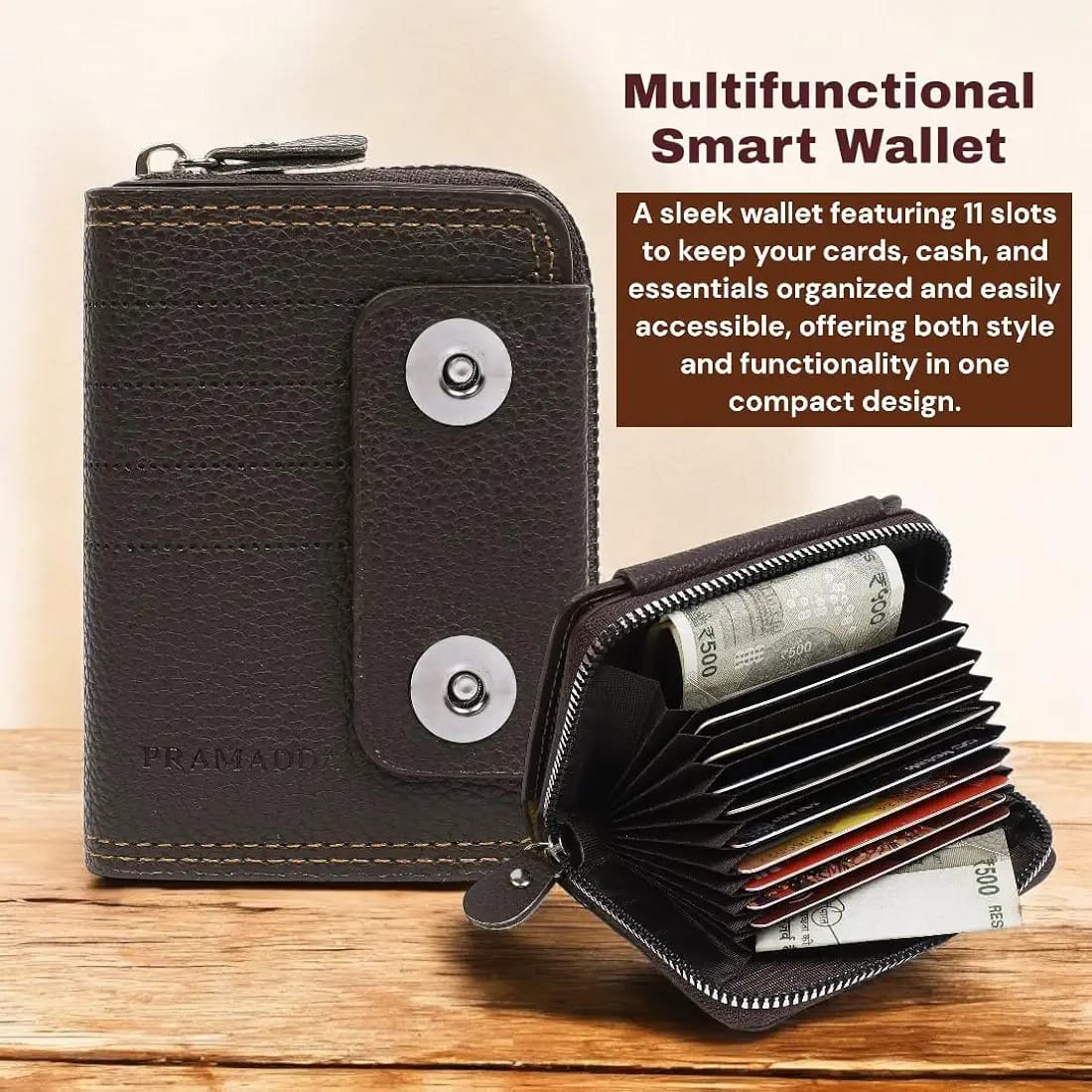 Smart Wallet  Modern Design Pocket Friendly Size